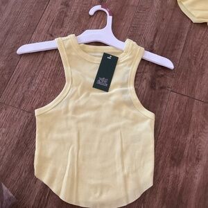 Xsmall tank top yellow